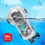 PULUZ vedenpitävä sukelluskotelo 60 m asti Insta360 X5 / X 5 / Pu756t