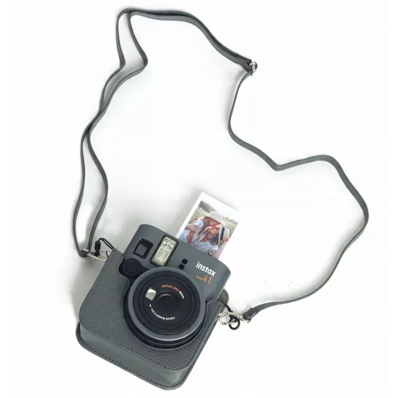 LOVEINSTANT suojakotelo Fujifilm Instax Mini 41 -kameralle - harmaa