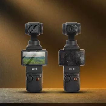 SUNNYLIFE näytön ja objektiivin suojasarja AR-pinnoitteella DJI Osmo Pocket 3 - karkaistu lasi 9H