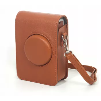 LOVEINSTANT suojakotelo Fujifilm Instax Mini Evo - ruskea (pystysuunta)