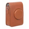 LOVEINSTANT suojakotelo Fujifilm Instax Mini Evo - ruskea (pystysuunta)