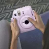 LOVEINSTANT plussakissan kotelo Fujifilm Instax Mini 12 - violetti