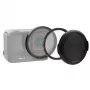PULUZ 3-in-1 UV-suodatinadapterisarja 52 mm objektiivikansi Insta360 Ace Pro 2 / PU770B