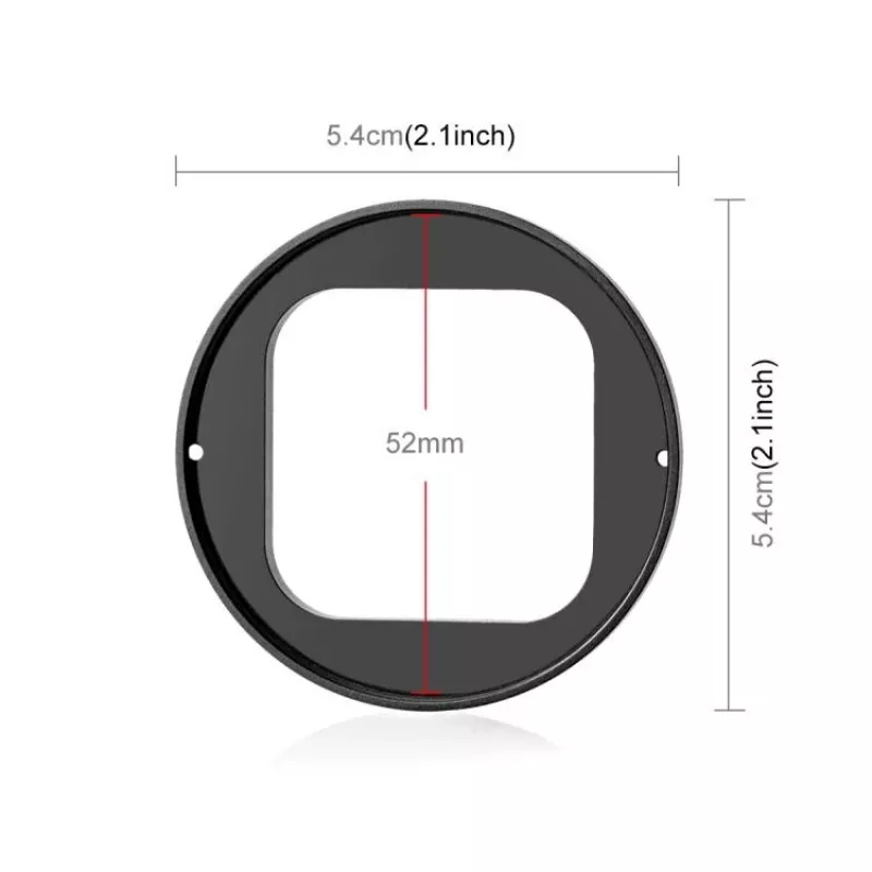 PULUZ 3-in-1 UV-suodatinadapterisarja 52 mm objektiivikansi Insta360 Ace Pro 2 / PU770B