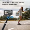 PULUZ PU768B Cage Rail DJI Osmo Action 5 Pro / 4:lle, vaaka- ja pystysuunta