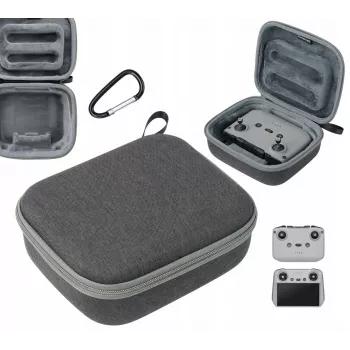 SUNNYLIFE suojakotelo DJI RC, RC 2, RC-N1, RC-N2, RC-N3 kauko-ohjaimille - musta kova EVA-kotelo