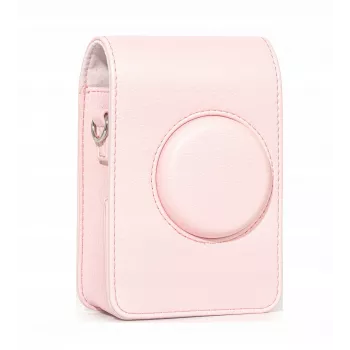 LOVEINSTANT kotelo pussukka suojakotelo Fujifilm Instax Mini Evo pinkki pystysuora