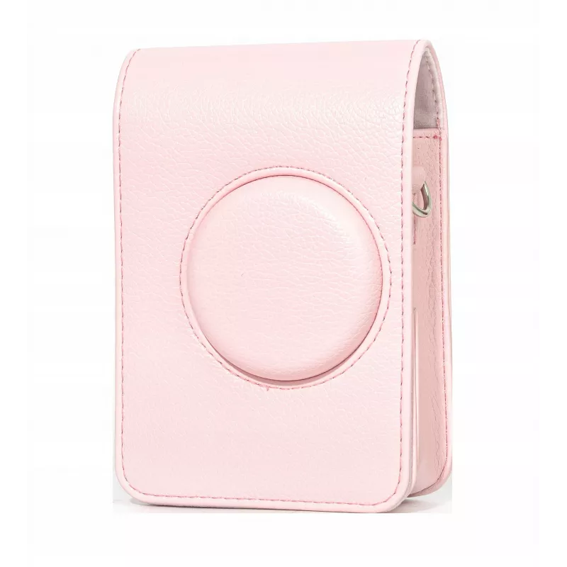 LOVEINSTANT kotelo pussukka suojakotelo Fujifilm Instax Mini Evo pinkki pystysuora