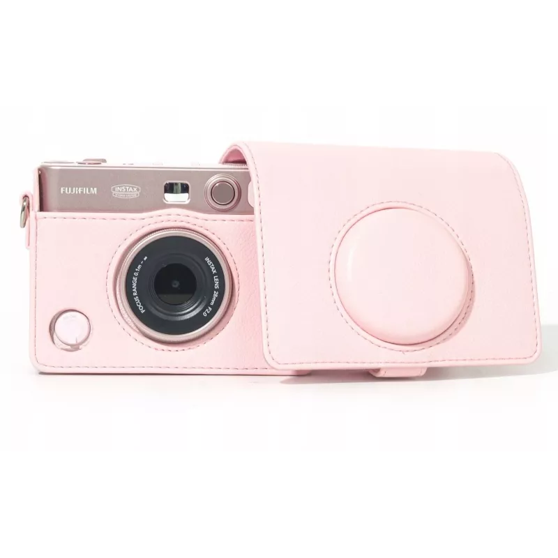 LOVEINSTANT suojakotelo pussukka Fujifilm Instax Mini Evo - pinkki / vaakasuora