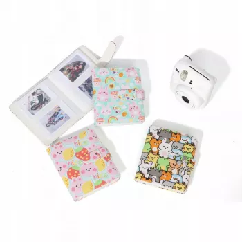LOVEINSTANT-valokuvakansio 64 kuvalle Fujifilm Instax Mini 99 41 12 40 11 Evo Liplay Link / Blue Rabbit