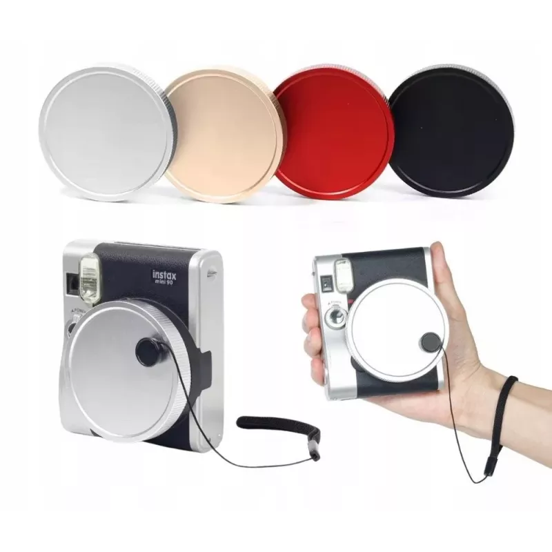 LOVEINSTANT suojan objektiivinsuojus Fujifilm Instax Mini 90 - punainen