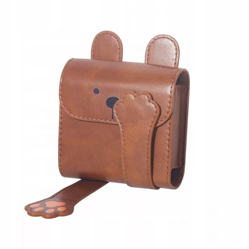 LOVEINSTANT-valokuvakansio Fujifilm Instax Square ja Mini - Brown Bear -kuosi, 64 kuvaa