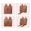 LOVEINSTANT-valokuvakansio Fujifilm Instax Square ja Mini - Brown Bear -kuosi, 64 kuvaa