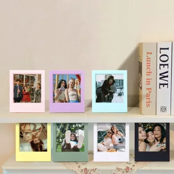 LOVEINSTANT 7 värillisen kehyksen sarja Polaroid I-Type, 600, SX-70 pikakuvafilmille