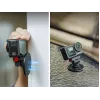 SUNNYLIFE Magnetic Quick Release Mount 1/4 tuuman jalusta DJI Osmo Action 5 Pro 4 3 2 / Insta360 - musta