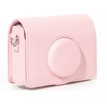 LOVEINSTANT 4-in-1-sarja kotelo valokuva-albumi LCD-näytönsuoja objektiivinsuojus Fujifilm Instax Mini Evo - pinkki