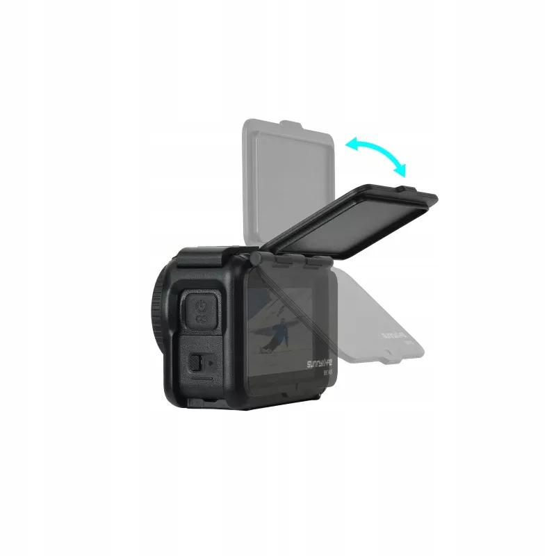 SUNNYLIFE kehyskiinnitys + aurinkosuoja DJI Osmo Action 6 / OA6-BK143-D