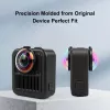 PULUZ 2x karkaistu linssinsuojus GoPro Max 2 -kameraan - musta kehys