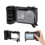 PULUZ kehyskiinnike + kahva + kylmäkenkäadapteri DJI Osmo Action 6 / PU1096B