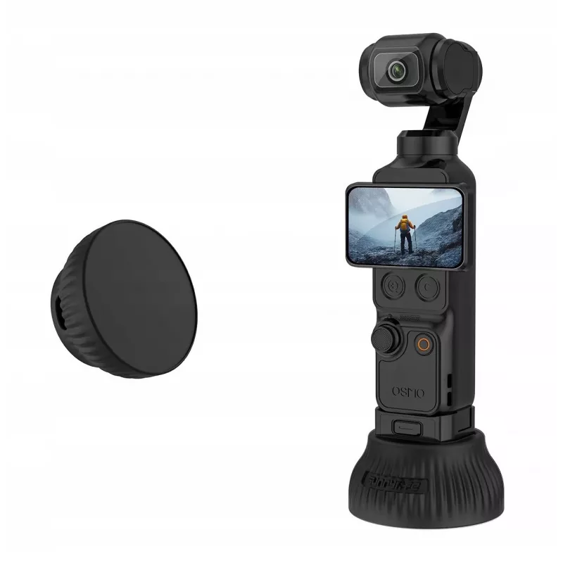 SUNNYLIFE OP4-DZ166-D tarrakiinnitteinen jalustateline DJI Osmo Pocket 3 / 4 -kameralle