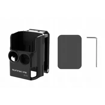 SUNNYLIFE magneettinen kiinnityssovitinjalusta DJI Osmo Pocket 4 -kameraan - musta