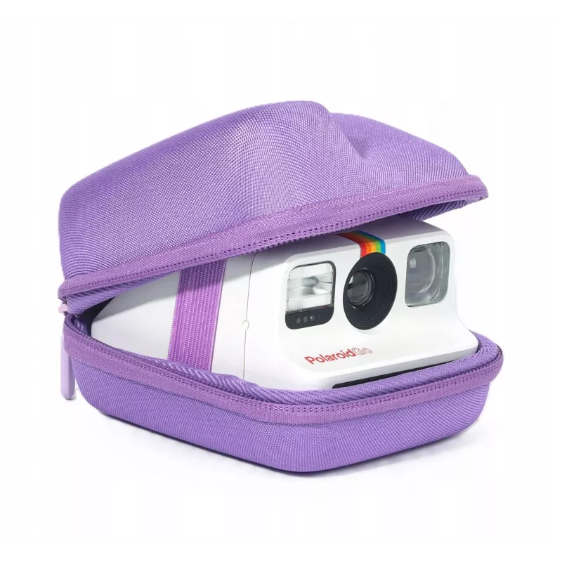 LOVEINSTANT kovakuorinen EVA-kamerakotelo Polaroid Go - violetti