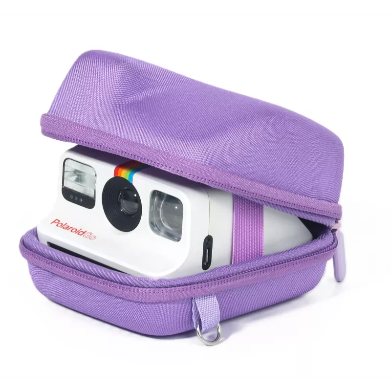 LOVEINSTANT kovakuorinen EVA-kamerakotelo Polaroid Go - violetti