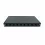 RACKTEL RL-PFWDPX24 24-porttinen SC Duplex -kuidupaneeli, 1U, musta