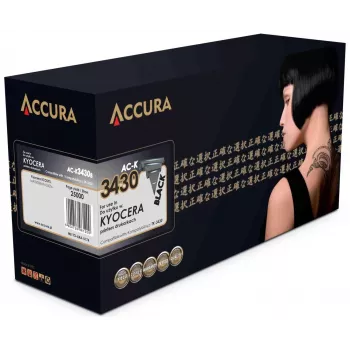 Accura yhteensopiva värikasetti Kyocera TK-3430 musta (12 500 sivua)