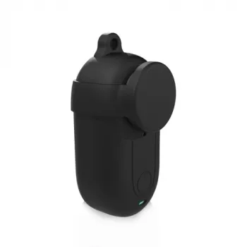 PULUZ silikonisuojakotelo objektiivinsuojuksella Insta360 GO 3:lle – musta