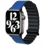 Beline Apple Watch Magnetic Pro -rannehihna 42/44/45/49 mm musta/sininen