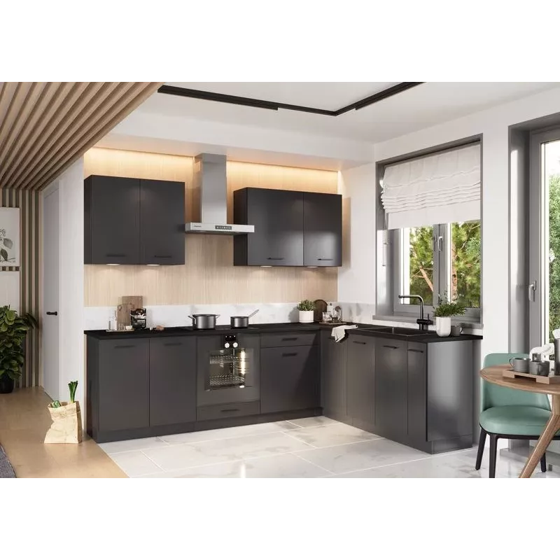STOLKAR Cosmo Design ANIKA grafiitti/grafiitti 2.0/2.6 keittiökalustesetti