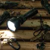 VAYOX VA0109 taktinen akkukäyttöinen taskulamppu, 1900 lm, 20 W, 5000 mAh, USB-C, IPX5