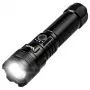VAYOX VA0179 akkukäyttöinen taskulamppu, 600 lm, 10 W, zoom, varavirtalähdetoiminto, USB-C