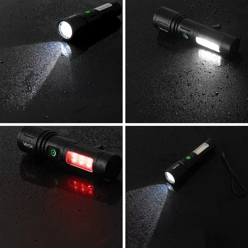 Vayox VA0181 HD LED -projektori Android 11:llä, Wi-Fi 6, Bluetooth 5.0, 200 ANSI lumenia