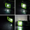 VAYOX VA0187 akku-otsalamppu, 750 lm, CREE + SMD, liiketunnistin, IP66