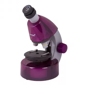 Levenhuk LabZZ M101 Amethyst biologinen mikroskooppi lapsille, 40x-640x, monokulaarinen, LED-valaistus