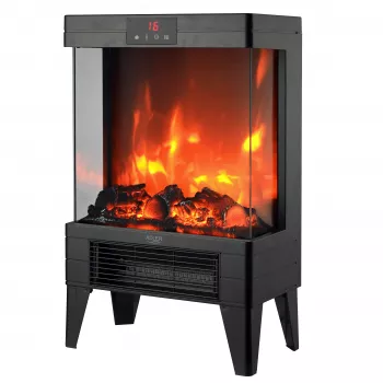 Adler AD 7755 keraaminen PTC-lämmitin 2000W kaukosäätimellä, musta