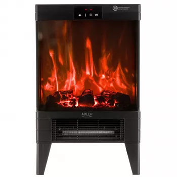 Adler AD 7755 keraaminen PTC-lämmitin 2000W kaukosäätimellä, musta