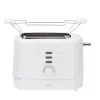 Adler AD 3224 valkoinen leivänpaahdin 750W 2 rakoa