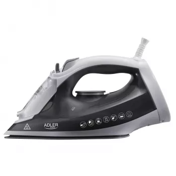 Adler AD 5051 höyrysilitysrauta keraamisella pohjalla, 2600 W, 350 ml säiliö