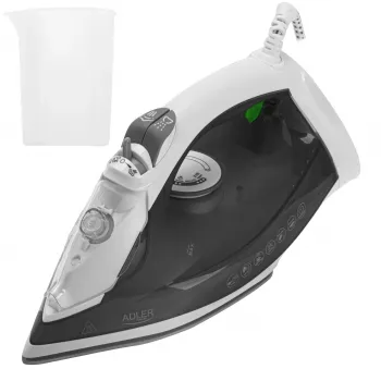 Adler AD 5051 höyrysilitysrauta keraamisella pohjalla, 2600 W, 350 ml säiliö