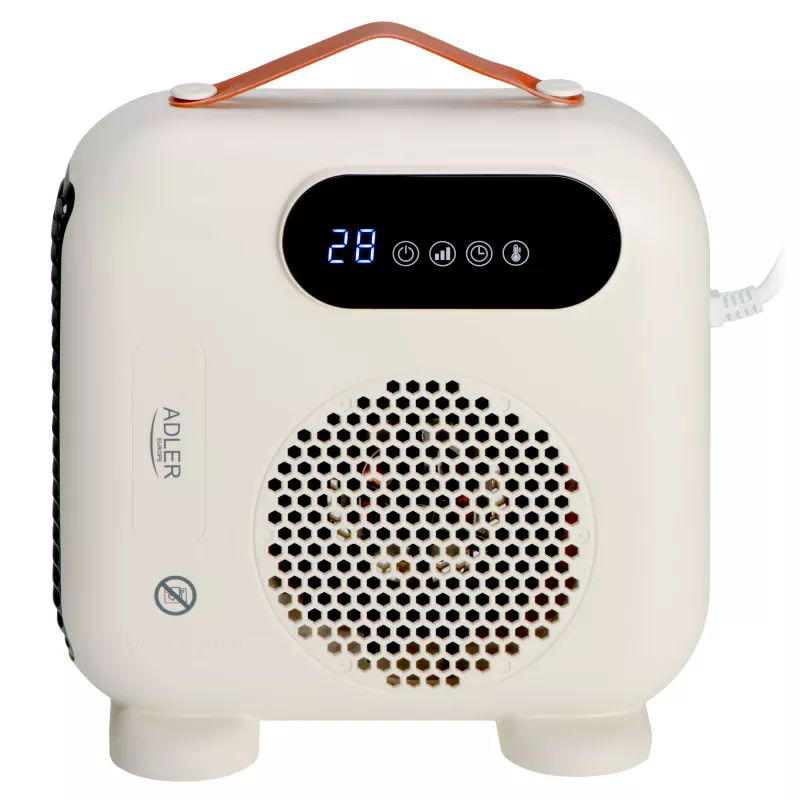 Adler AD 7756 keraaminen lämmitin 1500W musta