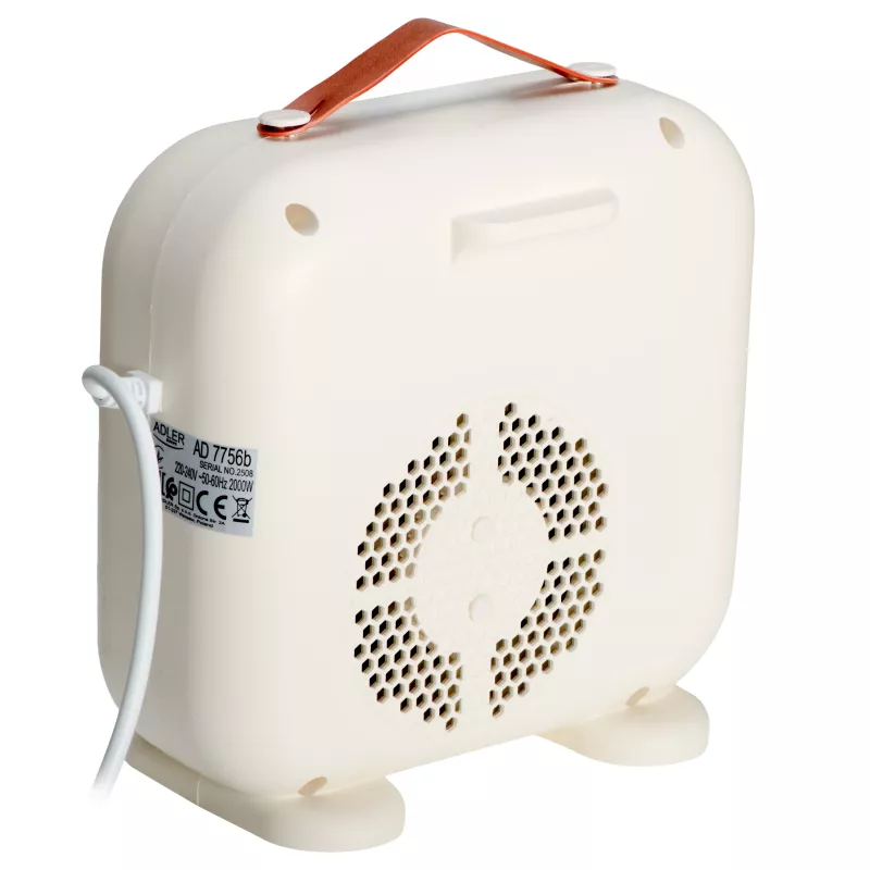 Adler AD 7756 keraaminen lämmitin 1500W musta
