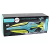 LEAN TOYS RC-vesivene 2.4G keltainen-turkoosi vedenpitävä kauko-ohjattava