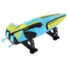 LEAN TOYS RC-vesivene 2.4G keltainen-turkoosi vedenpitävä kauko-ohjattava