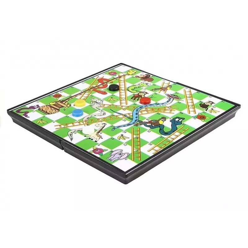 LEAN TOYS magneettinen pelilautasarja 7 in 1 shakki Ludo backgammon tammi