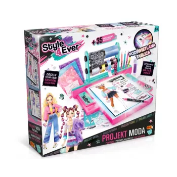 EPEE muotisuunnittelun luova setti LED-valopöydällä - Projekt Moda