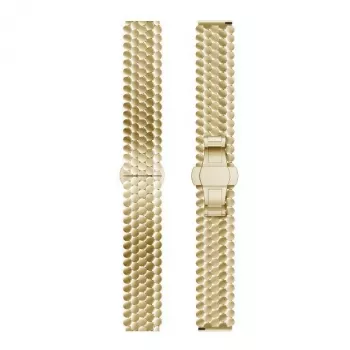 Beline kellonranneke 20mm metalli hunajakenno kulta