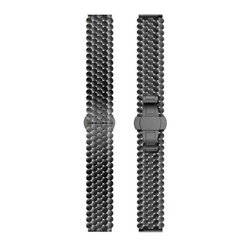 Beline kellonranneke 22mm metalli hunajakenno musta